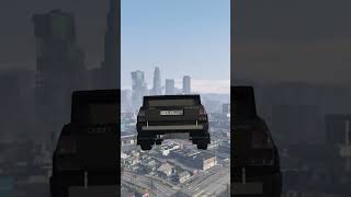 GTA 5 Audi Quattro Sport 1983 Car Mega Ramp shorts gta5 [upl. by Varini]