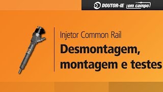 Injetor Common Rail Desmontagem montagem e testes  DoutorIE em Campo ep002 [upl. by Nimra]