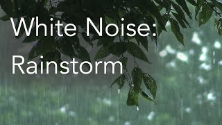 Rainstorm Sounds for Relaxing Focus or Deep Sleep  Nature White Noise  8 Hour Video [upl. by Marven]