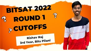 BITSAT 2022 1st ROUND CUTOFFS  BITSAT QUERIES  BITS PILANI [upl. by Reinaldo250]