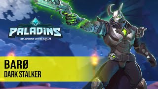 barø ANDROXUS PALADINS PRO COMPETITIVE GAMEPLAY l DARK STALKER [upl. by Gothurd614]