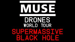 MUSE Drones Tour Supermassive Black Hole Live at Houston Toyota Center DEC012015 HD 1080P 60FPS [upl. by Azerila612]