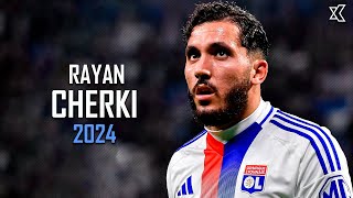 Rayan Cherki 2024  Crazy Skills Goals amp Assists  HD [upl. by Hanyaz771]