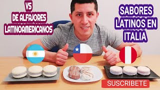 PERù vs CHILE vs ARGENTINA  ALFAJORES EN ITALIA [upl. by Areic]