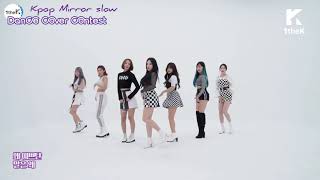 mirrored Im so hot MOMOLAND Dance Practice Choreography Video [upl. by Ahsaetan59]