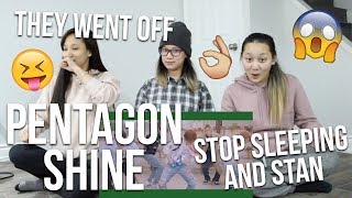 MV REACTION  PENTAGON펜타곤  빛나리Shine Official Music Video [upl. by Anas]