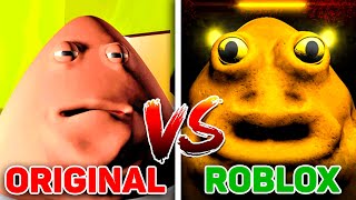 Bous Revenge Endings VS Roblox Version Showcase  Roblox Horror [upl. by Spitzer]