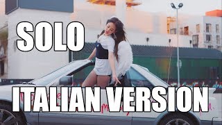 COVER JENNIE  SOLO ITALIAN VERSION [upl. by Merriott]