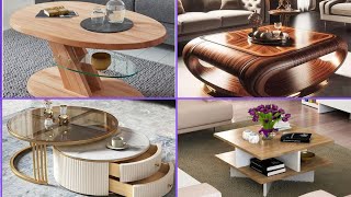 Modern coffee table  Wooden center table stylishtables [upl. by Analak]