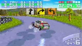 Colin McRae Rally 20 GBA  Toyota Corolla WRC Rally Car  Rally France [upl. by Frear]