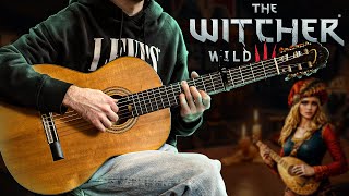 Priscillas Song  The Wolven Storm  The Witcher 3 fingerstyle classical guitar cover wTabs [upl. by Aubyn946]