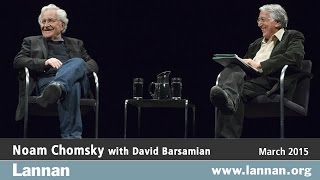 Noam Chomsky with David Barsimian Conversation 18 March 2015 [upl. by Ynoyrb]