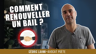 Comment renouveler votre bail commercial  3 6 9 [upl. by Betty33]