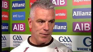 PADRAIC JOYCE SPEAKS AFTER ARMAGH V GALWAY 2024 ALL IRELAND FOOTBALL FINAL [upl. by Elehcim]