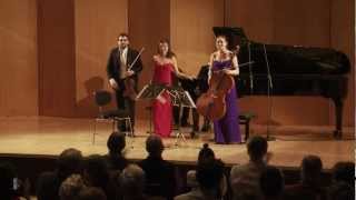 Trio Gaspard  J Haydn Klaviertrio CDur  Piano Trio in C major Hob XV27 [upl. by Verena]