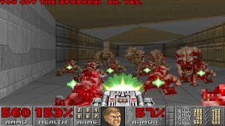 Doom II Hell on Earth  Nightmare 100 Secrets Speedrun in 4752 [upl. by Adleme516]