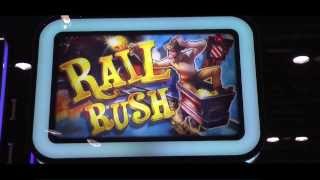 Rail Rush  Games of IAAPA 2013  Coastal Amusements [upl. by Machute878]