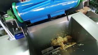 Sauerkraut Kimchi Filling Machine 1200 jarsh [upl. by Anertal]