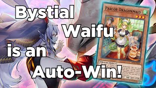 This Bystial Dragonmaid Deck is GOOD  Combos 🎮  Decklist ✔️  YuGiOh MASTER DUEL Gameplay [upl. by Oalsinatse]