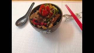 Como hacer WOK de TERNERA  Fácil y delicioso  wokdeternera cocinasana recetasfáciles wok 28 [upl. by Asilem]