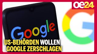 USBehörden wollen Google zerschlagen [upl. by Emmons499]