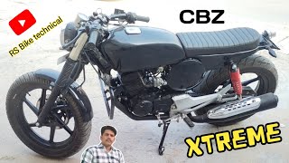 CBZ OLD Modified CBZ Xtreme modification rsbiketechnical [upl. by Kcirrem]