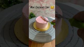 Mini Chocolate Cake cakedecoratingtutorials viralcakes youtubeshorts explore viral [upl. by Templia]