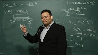 Semiconductor Devices 33 Non ideal MOSFET Short channel effect narrow channel polySi Depletion [upl. by Freud250]