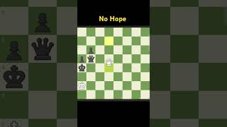 All Zugzwang No Hope chess checkmate chessgame [upl. by Viquelia388]