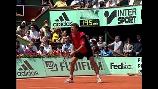 Guga x Federer  Roland Garros 2004 [upl. by Lekcim596]