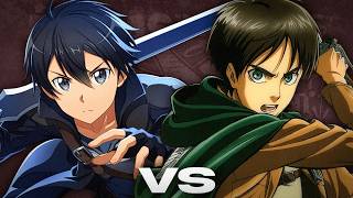 Eren vs Kirito Épicas Batallas de Rap del Frikismo  Keyblade [upl. by Gosnell]