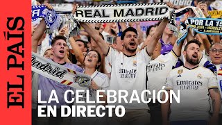 DIRECTO  Celebración en Cibeles tras la victoria del Real Madrid en la final de la Champions [upl. by Fanning]