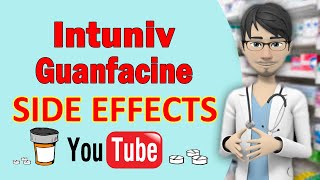 Intuniv Guanfacine SIDE EFFECTS Common [upl. by Aihsenrad]