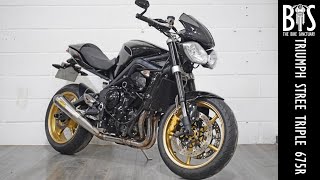 201212 Triumph Street Triple 675R Naked [upl. by Handal634]