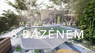 Malá zahrada s bazénem [upl. by Yragerg952]