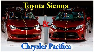 Краш тест Chrysler Pacifica amp Toyota Sienna 2018 [upl. by Farrica697]