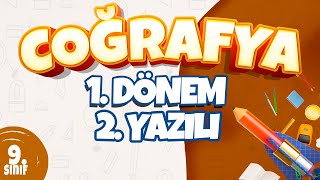 9 Sınıf 1 Dönem 2 Yazılı Hazırlık I Coğrafya [upl. by Yeleak]