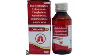 CUREKUFF DS Syrup Dextromethorphan Hydrobromide Phenylephrine Hydrochloride Chlorpheniramine Syrup [upl. by Oine281]