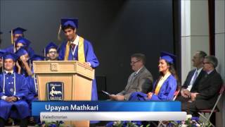 Valedictorian Roasts Donald Trump in Graduation Speech Dhahran High School [upl. by Sualokin]