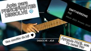 Como Tocar FACIL  1 DISSOLVE 😎😍  JOJI  Tutorial Guitarra [upl. by Solange670]