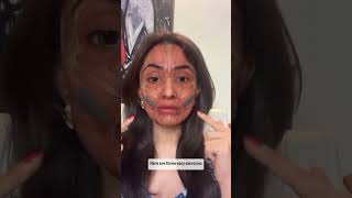 Easy Exercise To Get A Natural Face Lift Faceyoga Skincare antiaging [upl. by Cusack137]