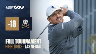 Crushers GC Full Tournament Highlights  LIV Las Vegas 2024 [upl. by Azal]