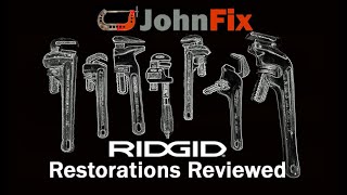 RIDGID tool restorations are reviewed [upl. by Wilone]