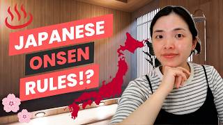 12 Japanese Onsen Rules ♨️ You Must Know [upl. by Rosol]