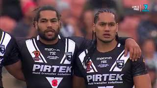 New Zealand vs Tonga  2017 RLWC  Haka Challenge [upl. by Yldarb]