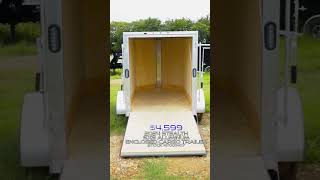 Aluminum vs Steel  Stealth enclosed Cargo Trailer review [upl. by Tierell842]