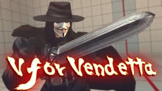 Ultra street fighter 4 PC  V for Vendetta [upl. by Ellennod]