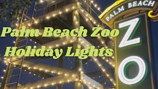 Palm Beach Zoo Holiday Lights [upl. by Burnham]