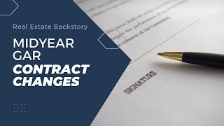 Realtors The MidYear GAR Contract Changes You Need to Know [upl. by Janean663]