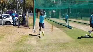 kedar jadhav bowling action [upl. by Marasco845]